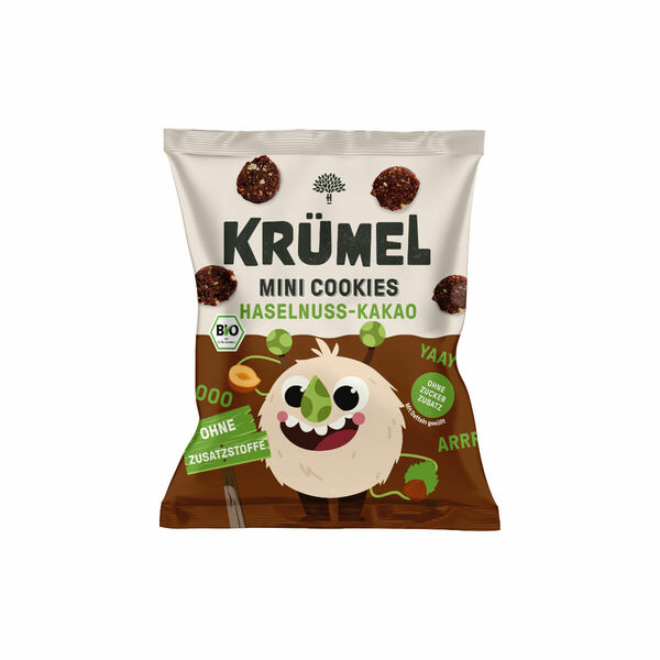 Krümel BIO Mini sušenky Datle, kakao, oříšky 50 g porovnat ceny