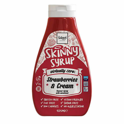 The Skinny  Skinny Syrup Strawberries cream 425ml porovnat ceny