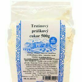 Najtelo Třtinový práškový cukr D.D.moučka 500 g porovnat ceny