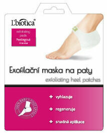 L'biotica Exfolikační maska na paty 1 ks porovnat ceny