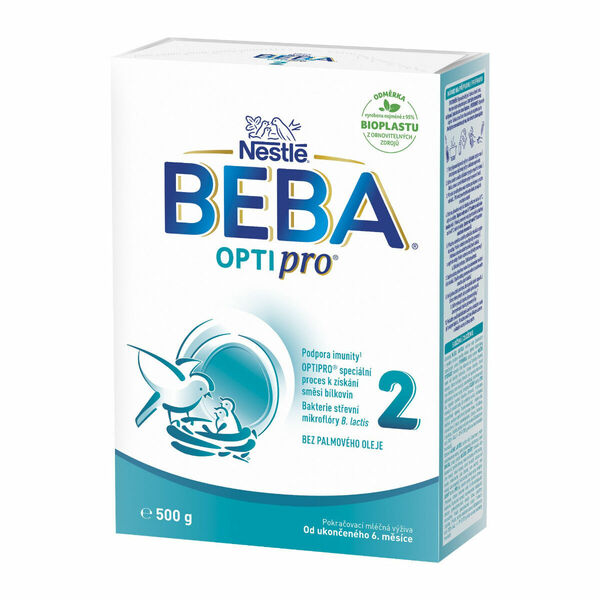 BEBA OPTIPRO 2 Pokračovací kojenecké mléko 500 g porovnat ceny