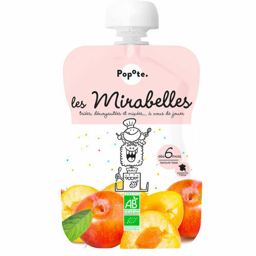 POPOTE kapsička bio mirabelky 120g porovnat ceny