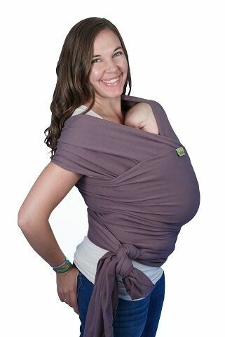 Nosič dětí / šátek Boba Wrap Organic - Dark Gray porovnat ceny