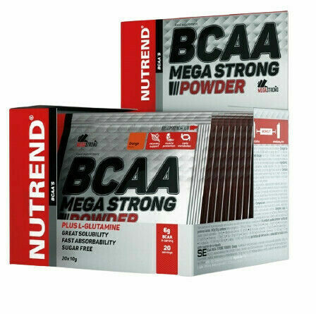Nutrend BCAA Mega strong powder grep 20x10g porovnat ceny