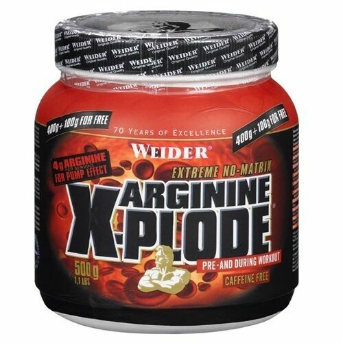 WEIDER , Arginine X-plode, NO systém, 500 g porovnat ceny