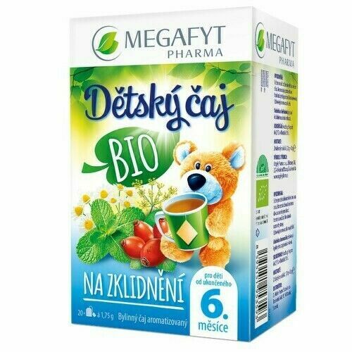 Megafyt Dětský čaj na zklidnění BIO 20x1.75g porovnat ceny