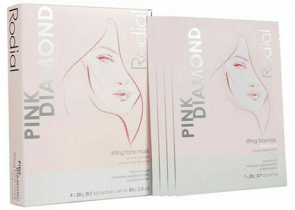 Rodial Liftingová plátýnková maska Pink Diamond Masks 4ks porovnat ceny