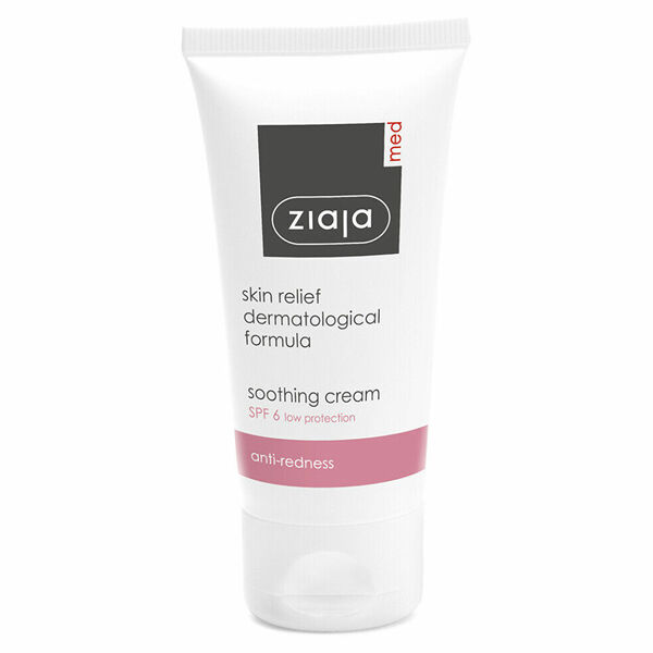 ZIAJA Med Zklidňující krém proti začervenání pleti SPF 6 50 ml porovnat ceny