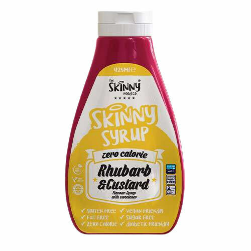 The Skinny  Skinny Syrup Rhubarb custard 425ml porovnat ceny