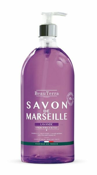 BeauTerra Marseillské tekuté mýdlo Levandule 1 l porovnat ceny