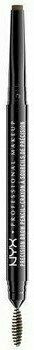 Nyx Professional Makeup Precision Brow Pencil - Oboustranná tužka na obočí - Ash Brown 0,13g 0.13 g porovnat ceny