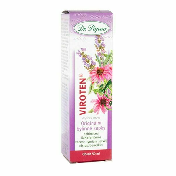 Dr. Popov Viroten bylinné kapky 50 ml porovnat ceny