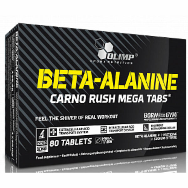 OLIMP Beta-Alanin Carno Rush 80 kapslí porovnat ceny
