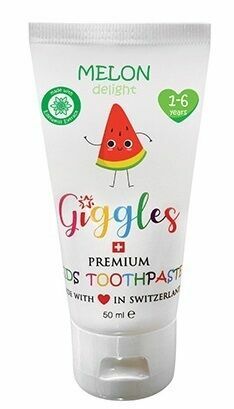 Giggles Dětská zubní pasta Melon Delight 1-6 let 50ml porovnat ceny