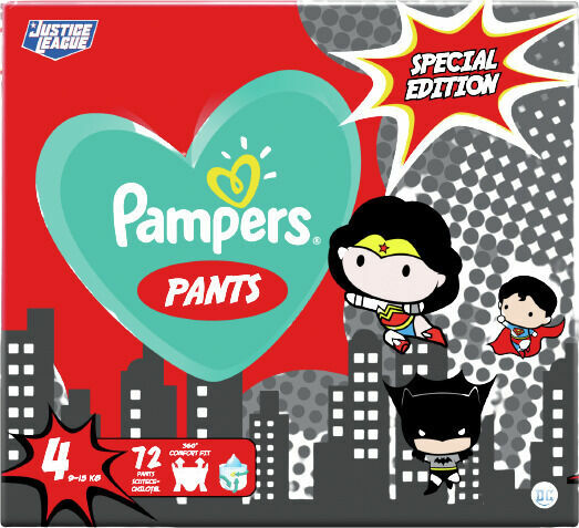 Plenkové Kalhotky Pampers Pants Velikost 4 X72ks, 9-15kg porovnat ceny
