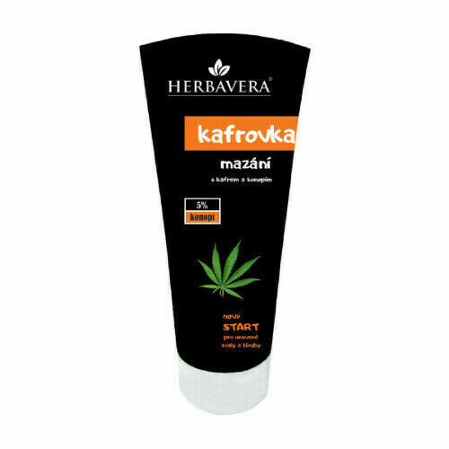 Kafrovka Mazání S Kafrem A Konopím Herbavera 200ml porovnat ceny