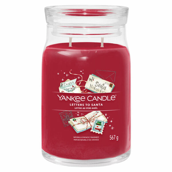 YANKEE CANDLE Signature Vonná svíčka velká 2 knoty Letters To Santa 567 g porovnat ceny