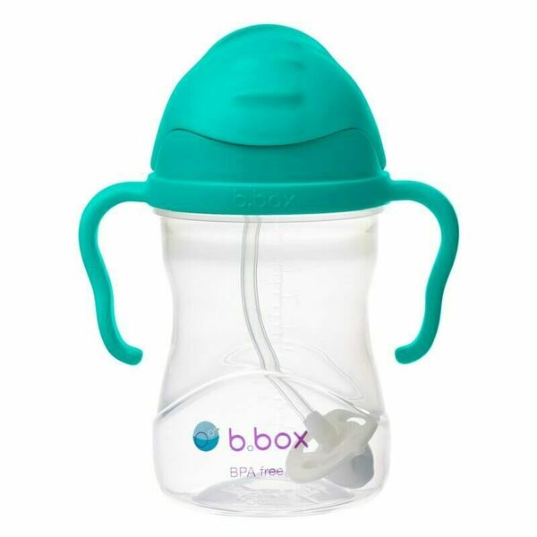 B.box Hrneček s brčkem, Nefritově zelený 240ml porovnat ceny