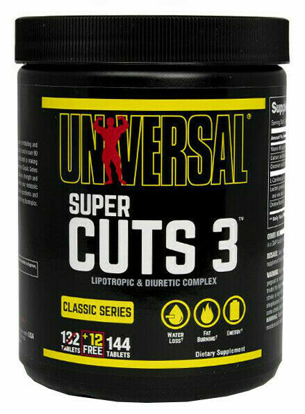 Universal Nutrition  Universal Super Cuts 3 130 tablet porovnat ceny