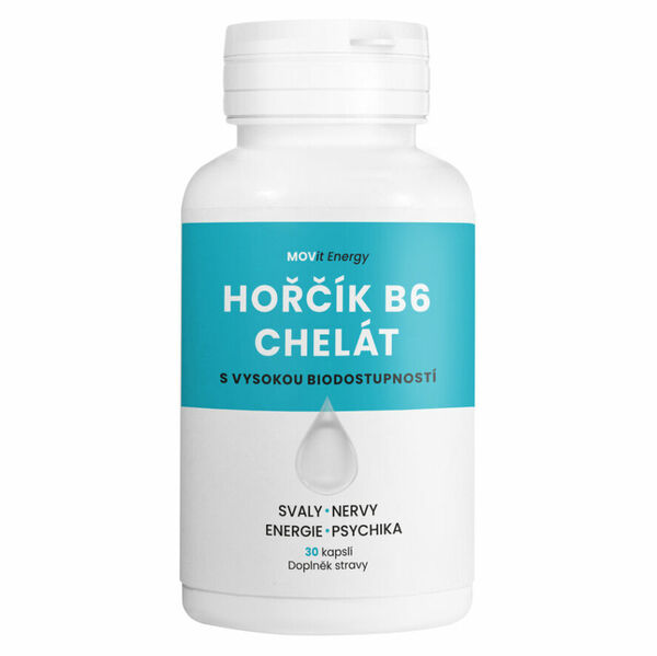 Movit Hořčík B6 Chelát Cps.30 porovnat ceny