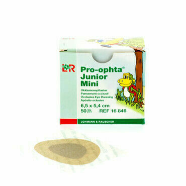 Lohmann&Rauscher  Okluzor nápl.Pro-ophta Junior Mini 6.5x5.4cm/100ks porovnat ceny