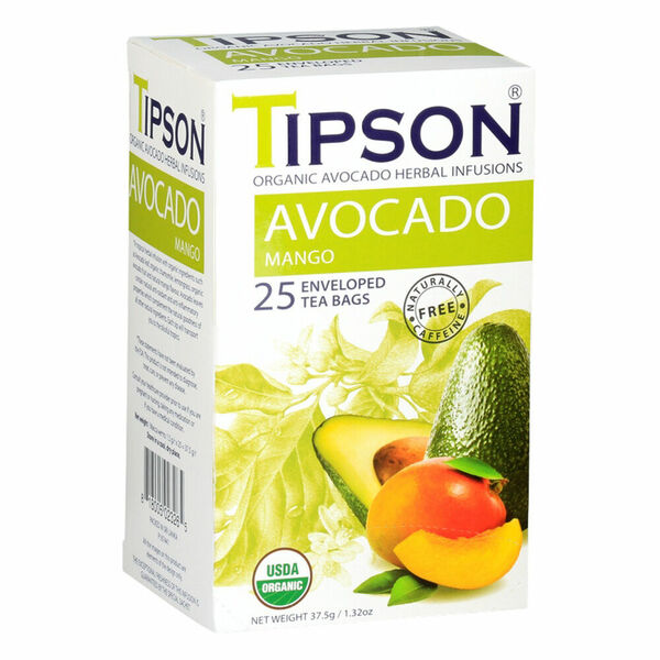 TIPSON Avocado Mango bylinný čaj BIO 25 sáčků porovnat ceny