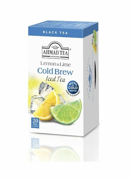 Ahmad Tea Cold Brew Iced Tea Lemon & Lime 20 sáčků porovnat ceny