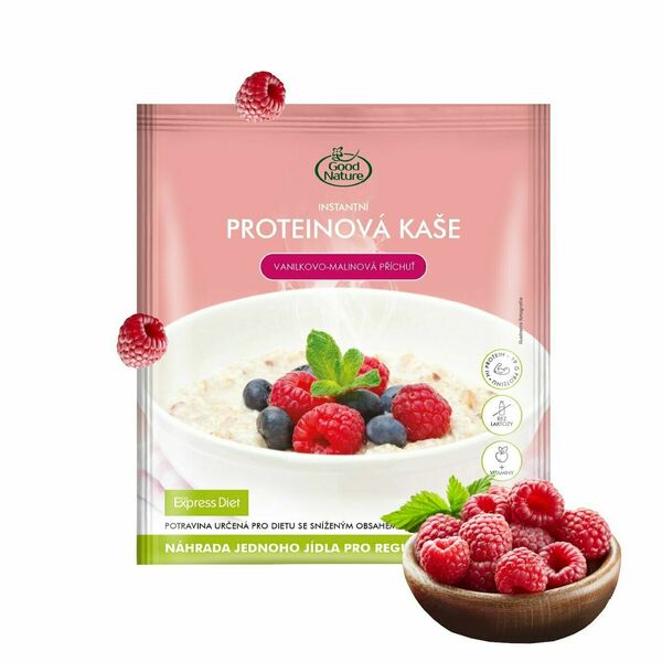 Express Diet Proteinová kaše s vanilkovo-malinovou příchutí na hubnutí 60g porovnat ceny