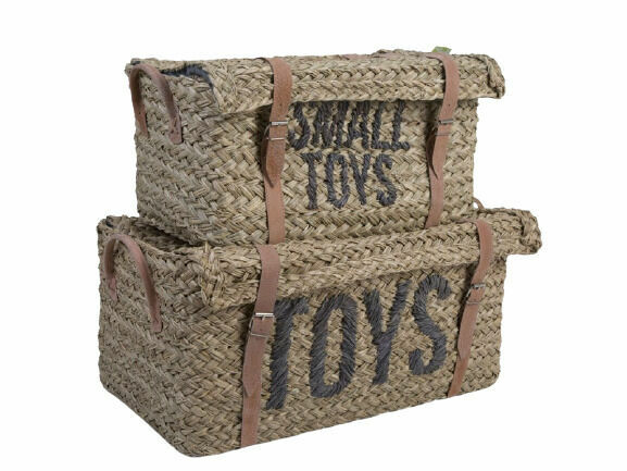 Childhome Slaměné koše na hračky 2 ks porovnat ceny