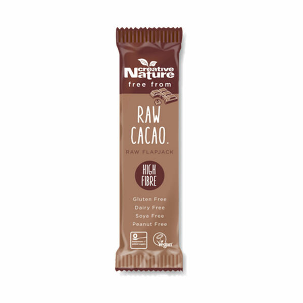 CREATIVE NATURE Raw Flapjack s kakaem 38 g porovnat ceny