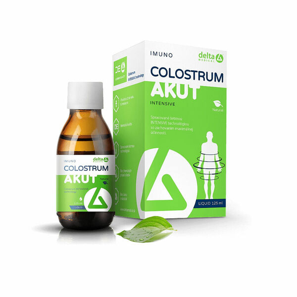 DELTA MEDICAL Colostrum Akut intensive natural 125 ml porovnat ceny