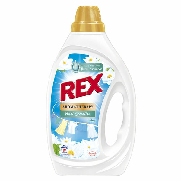 REX Aromatherapy Prací gel Lotus 19 praní 855 ml porovnat ceny
