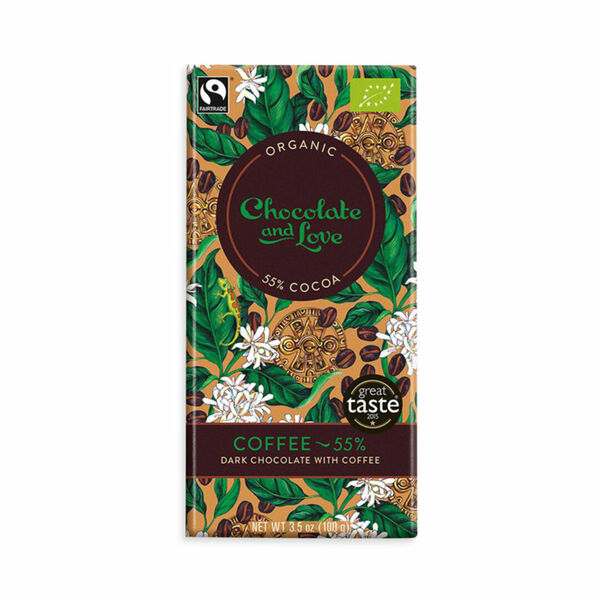 Chocolate and Love Coffee 55%, BIO čokoláda 80g porovnat ceny