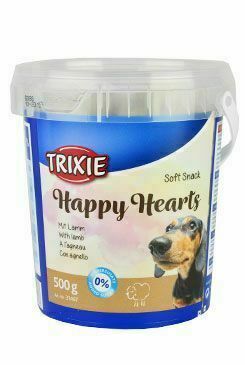 Trixie Soft Snack Happy Hearts Srdíčka Jehněčí 500g Tr porovnat ceny