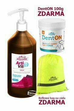 Vitar Veterinae Artivit Sirup 1000ml Denton100g Batůže porovnat ceny