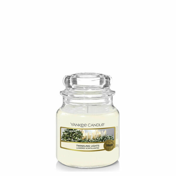 YANKEE CANDLE Classic Vonná svíčka malá Twinkling Lights 104 g porovnat ceny
