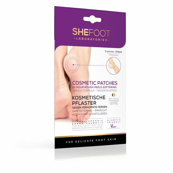 SheCosmetics SheFoot Kosmetické náplasti na popraskané paty 6 ks porovnat ceny