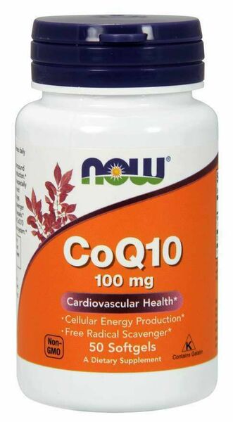 Now Foods Koenzym Q10 100mg 50 kapslí porovnat ceny