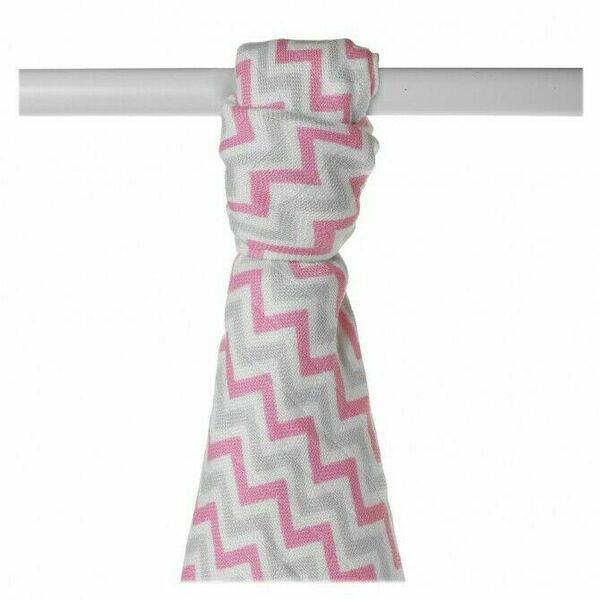 XKKO BMB Bambusová osuška 90x100 Scandinavian Baby Pink Chevron porovnat ceny
