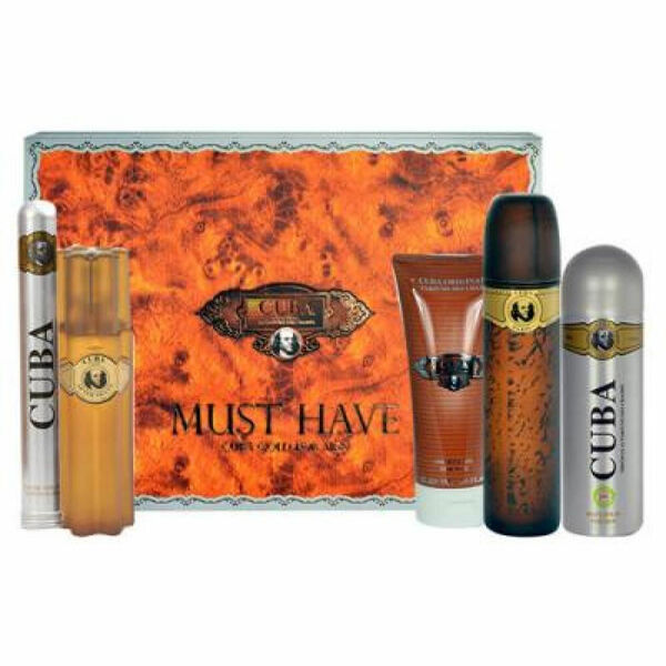 Cuba Gold Toaletní voda 100ml Edt 100ml + 100ml voda po holení + 200ml sprchový gel porovnat ceny