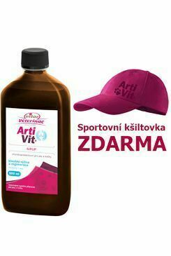 Vitar Veterinae Artivit Sirup 500ml Kšiltovka porovnat ceny