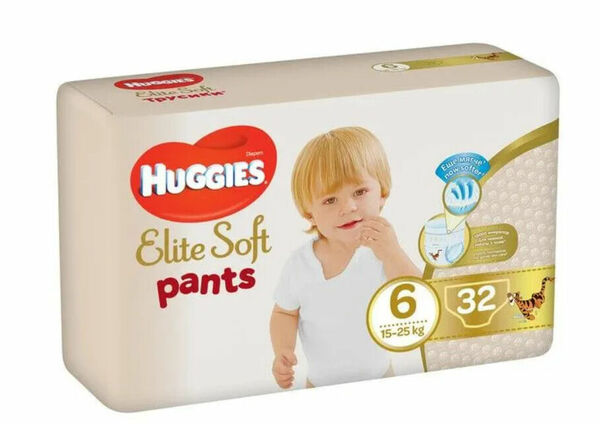 Huggies ® Elite Soft Pants XXL 6 32 ks porovnat ceny