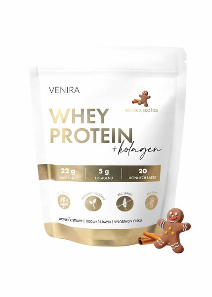 Venira whey protein perník a skořice 1000 g porovnat ceny