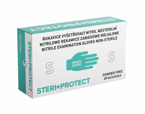 Steriwund Rukavice vyšetřovací nitrilové vel. S nesterilní 20 ks porovnat ceny