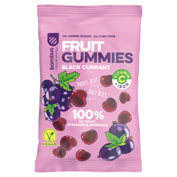 BOMBUS Fruit gummies black currant 35 g porovnat ceny