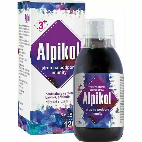 Alpikol Sirup na podporu imunity 120 ml porovnat ceny