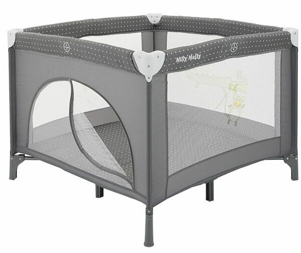 Milly Mally Dětská skládací ohrádka Fun grey porovnat ceny