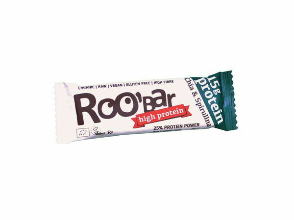 Roobar protein chia spirulina BIO RAW 60g porovnat ceny