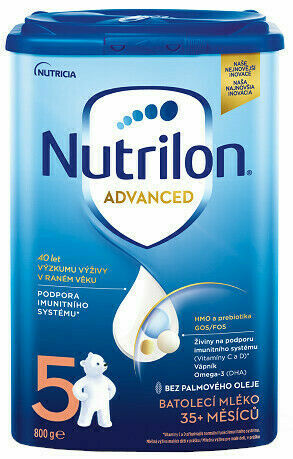 Nutrilon 5 Advanced batolecí mléko 800g porovnat ceny