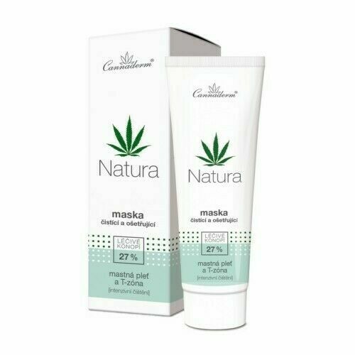Cannaderm NATURA čistící a ošetřující maska 75g porovnat ceny